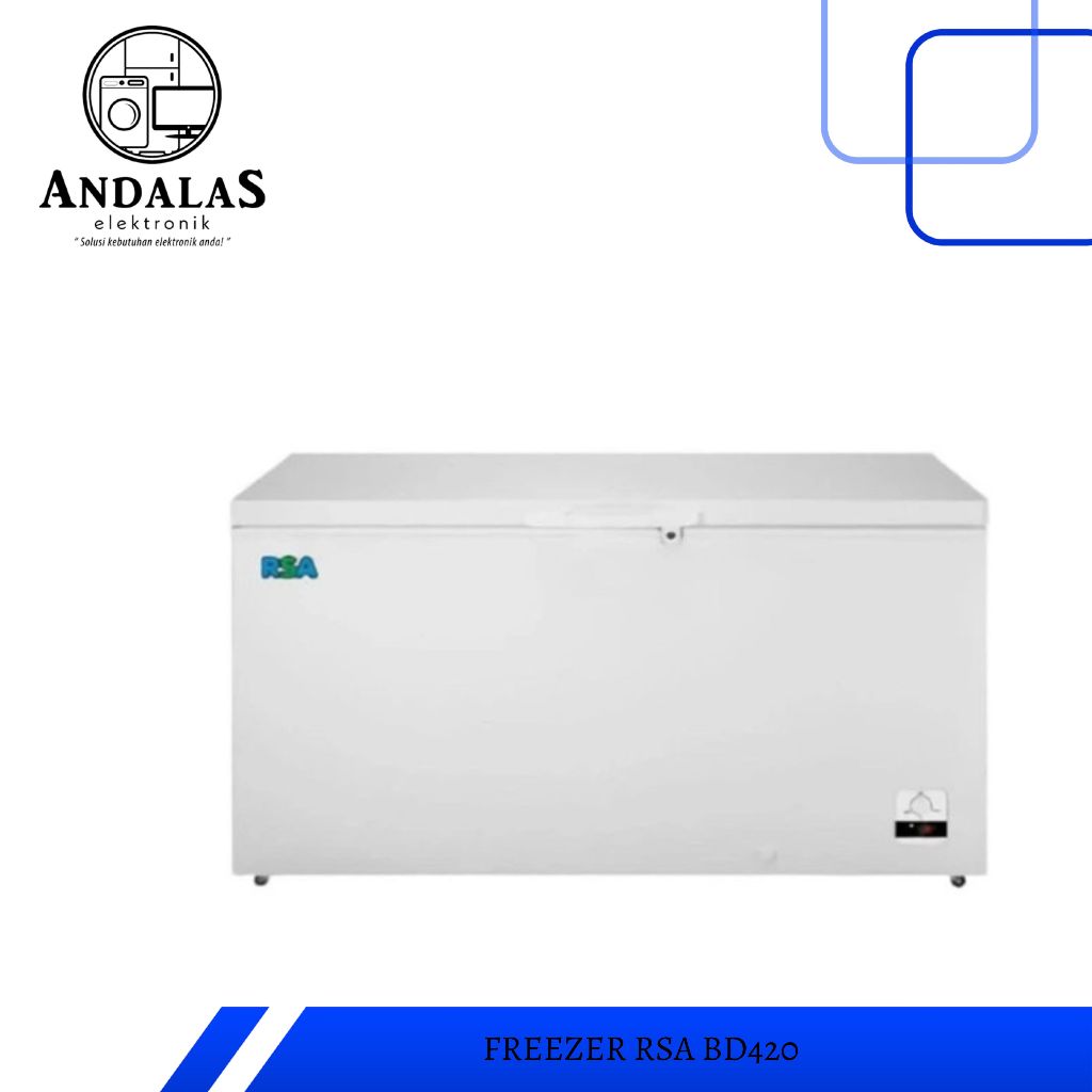 CHEST FREEZER RSA CF-460 FREEZER BOX RSA KAPASITAS 450 LITER GARANSI RESMI - CF460 CF 460