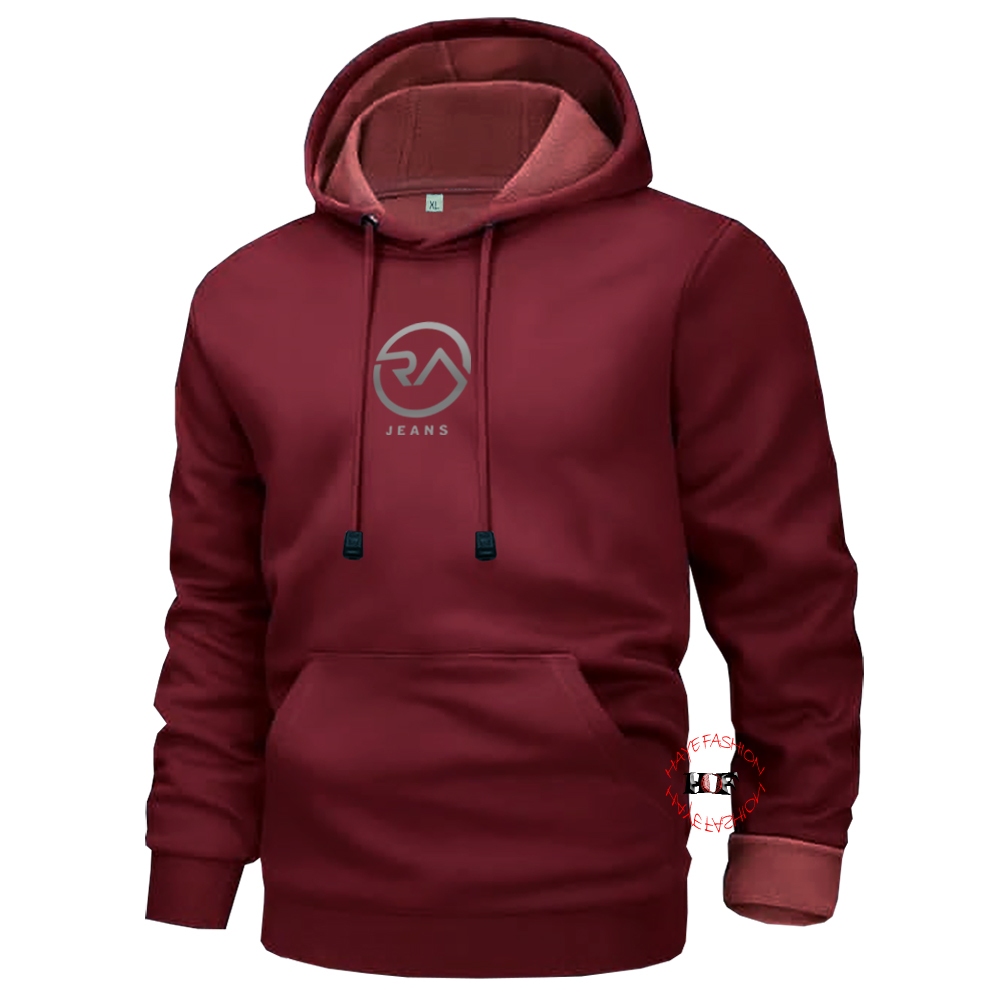 Haye Fashion - Unisex Hoodie RA Jeans Silver Jumper Pria-Wanita Jacket Sweater Terbaru