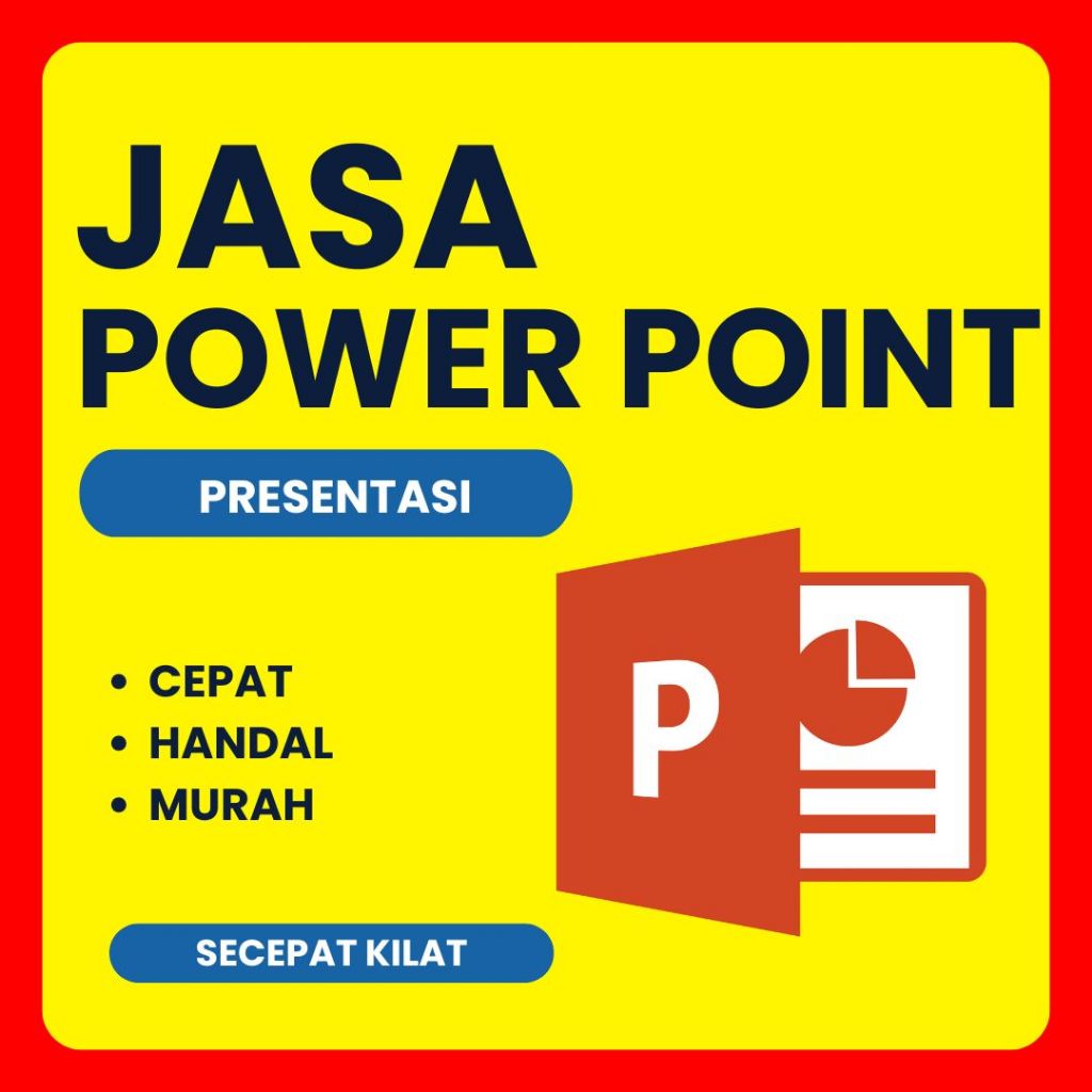 Jasa Pembuatan Power Point PPT Presentasi
