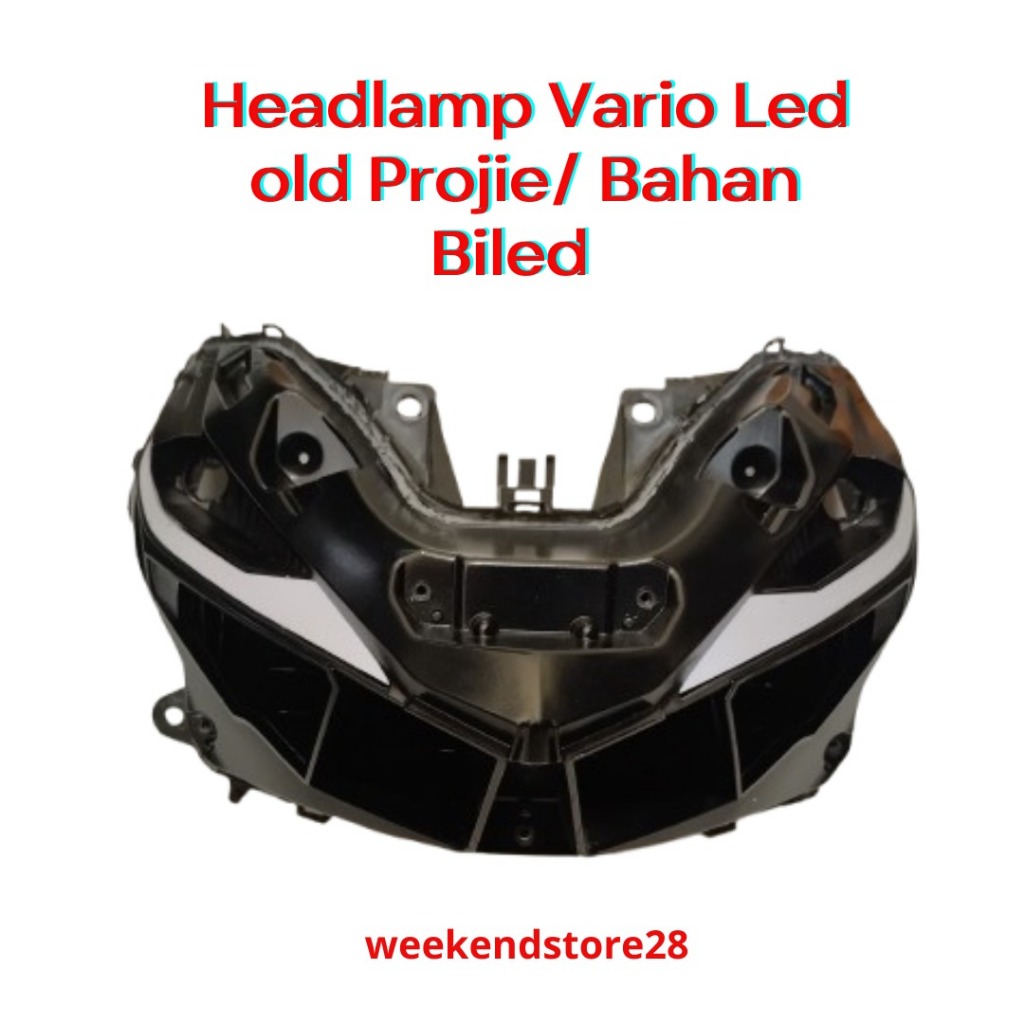 Headlamp Honda Vario Led Old Bahan Projie Biled