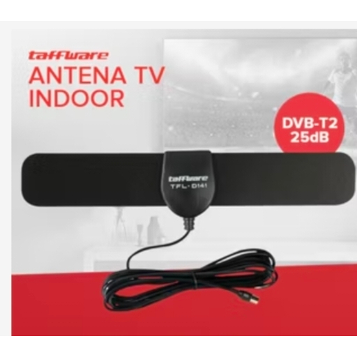 NEW  Antena TV Digital Indoor + Booster Taffware