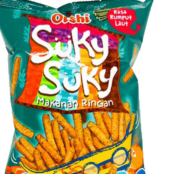 

2 PICIS TERMURAH ENAK SNACK OISHI SUKY SUKI 65 GRAM