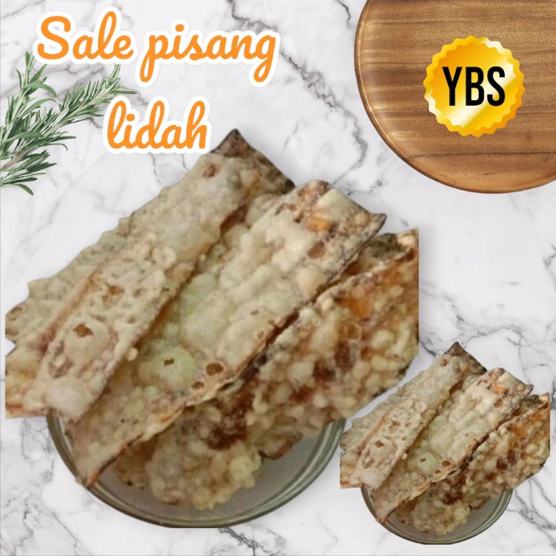 

sale pisang lidah 1kg/sale goreng lidah/sale pisang papan