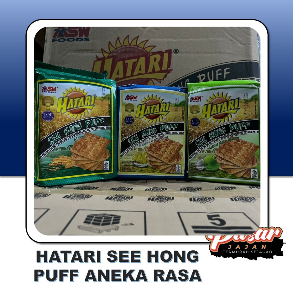 

Hatari See Hong Puff Isi 245gr Aneka Rasa