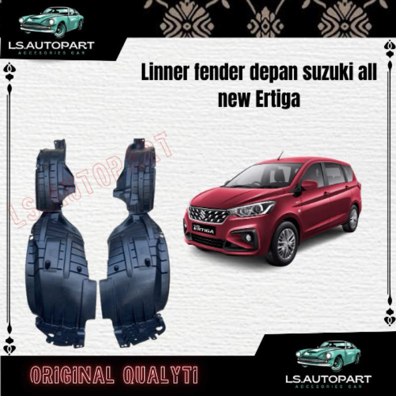 Liner fender spakbor depan All new Ertiga 2018