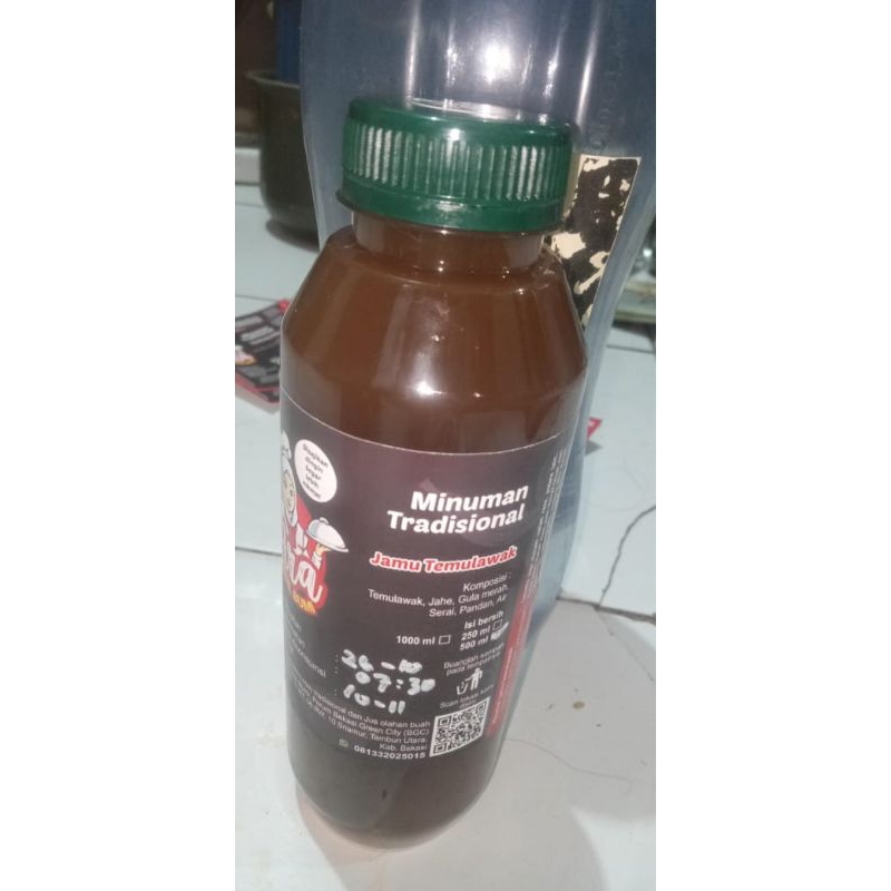 

Ara hasil bumi jamu temulawak 200ml / 250ml / 1000ml