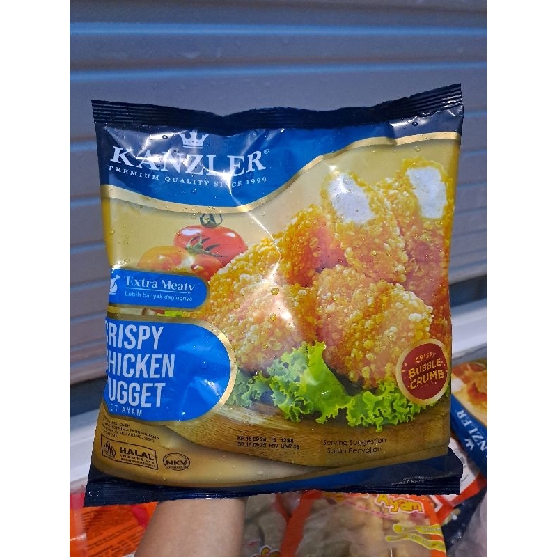 

Kanzler Crispy Chicken Nugget n Spicy 450 gr