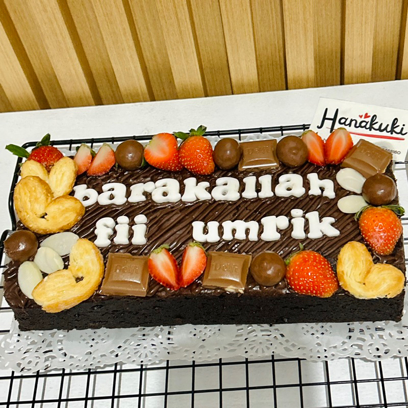 

Brownies Hias Brownies Ulangtahun Fudgy Hanakuki