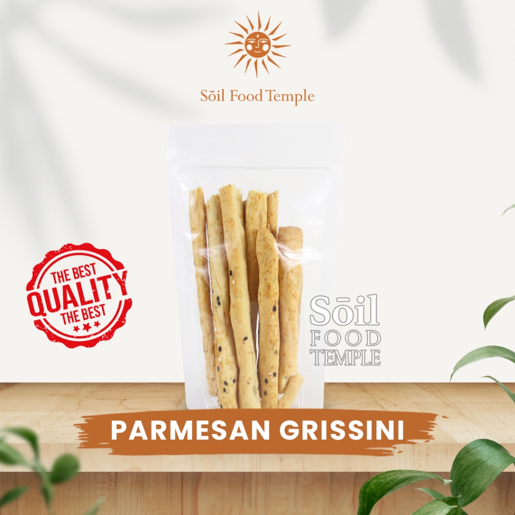 

Parmesan Grissini - Soil Food Temple