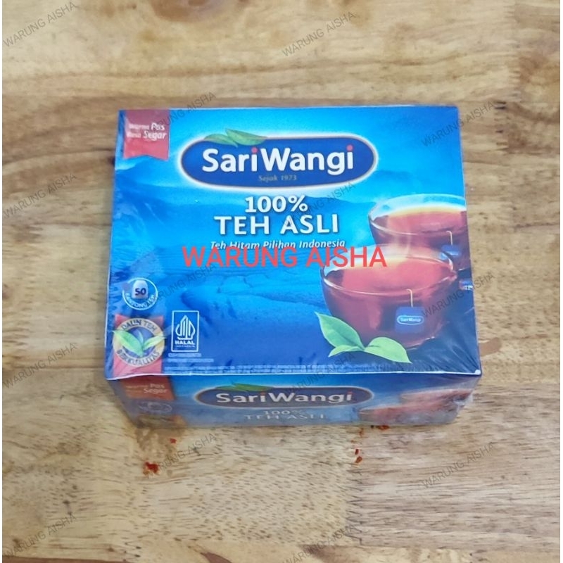 

Teh Celup Sari Wangi Original isi 50 bag