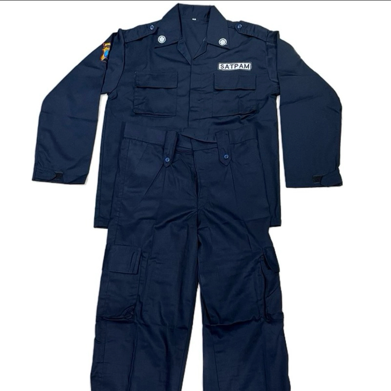 SERAGAM PDL SATPAM BIRU DONGKER/NAVY