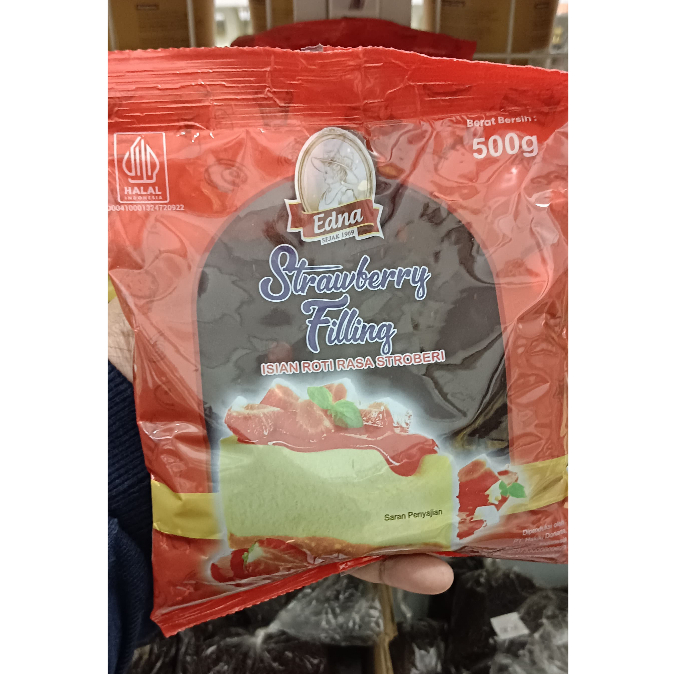 

Edna Selai Filling Strawbery 500gr