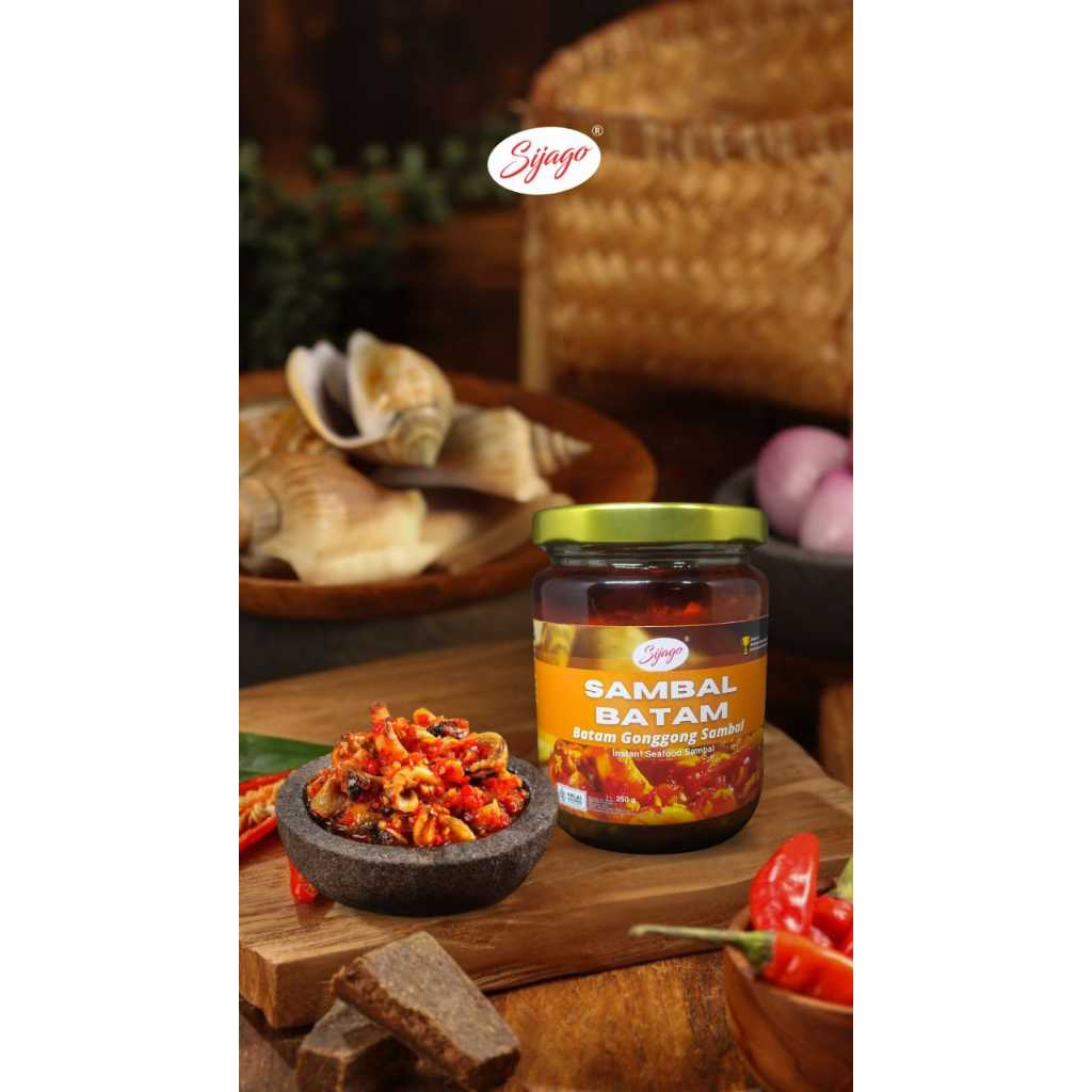

Sambal Batam Siput Gonggong SIJAGO 250g