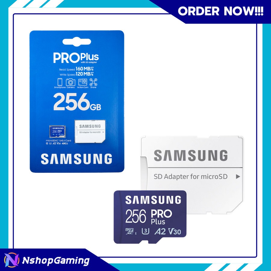 Samsung Pro Plus 256GB Original Samsung