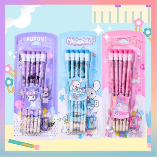 

10in1 Set Pensil Alat Tulis Sekolah Anak 10 in 1 Motif Sanrio Stationary Set Lucu Suvenir Souvenir anak ulang tahun kado ultah anak cewek perempuan lucu