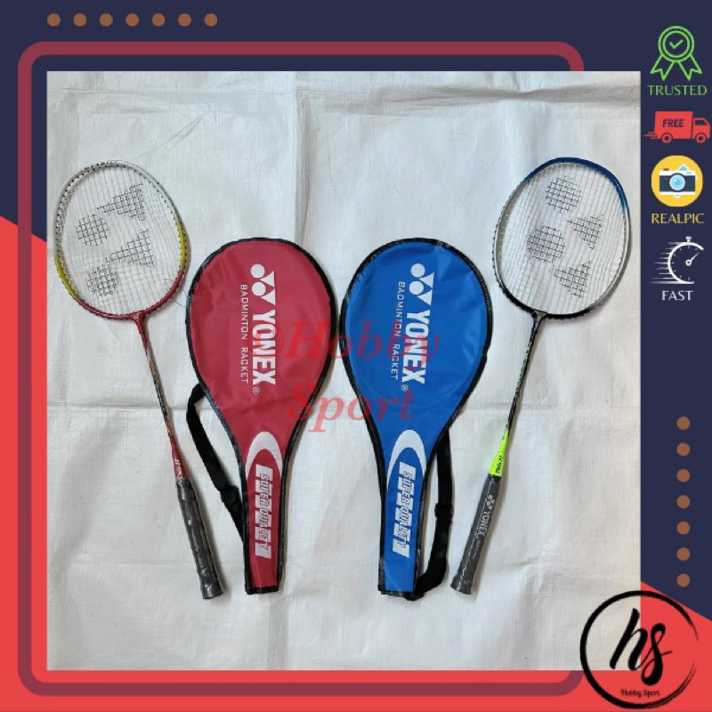 Raket Badminton YX 3/4 Tas Racket Bulu Tangkis Reket BuluTangkis