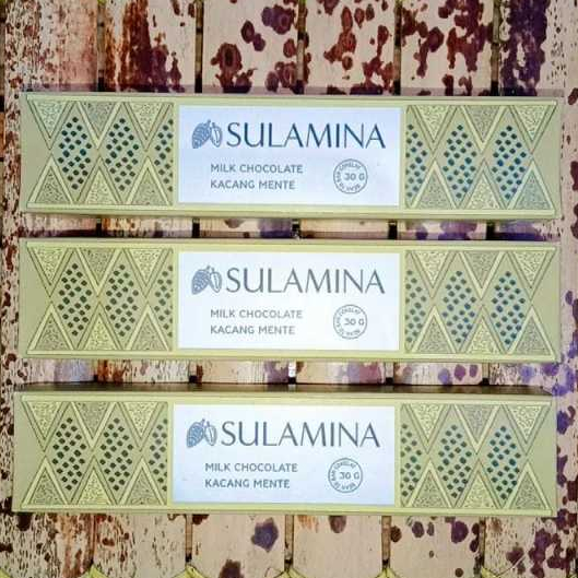 Sulamina Milk Choco Kacang Mente 30gr