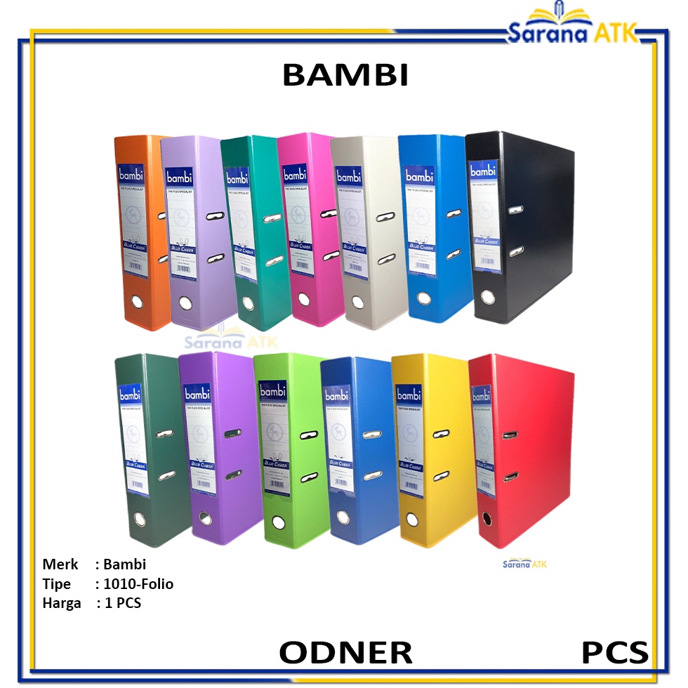 

KODE A2F BAMBI Odner Tempat File Uk Folio 11 Warna Warni PCS
