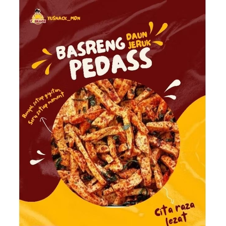 

Basreng daun jeruk pedas