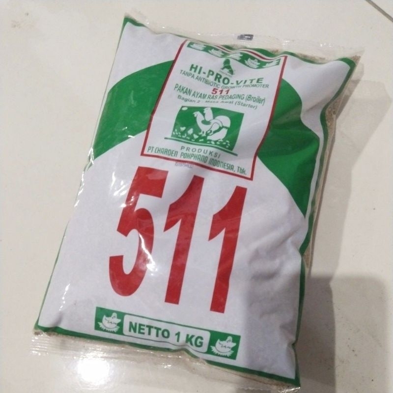 pakan ayam anakan 511 1kg