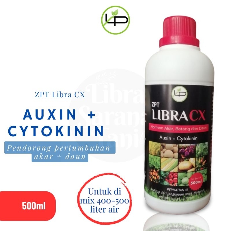 ZPT Libra CX Auxin Cytokinin Penumbuh Akar dan Daun 500ml. ZPT dosis tinggi.