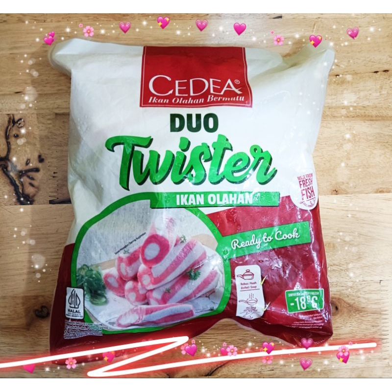 

CEDEA DUO TWISTER DAN FLOWER TWISTER 500GR BAKSO OLAHAN IKAN