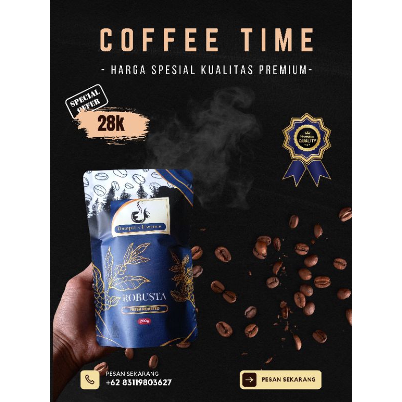 

Dampit Essence | Premium Heritage Coffee Blend - 200g