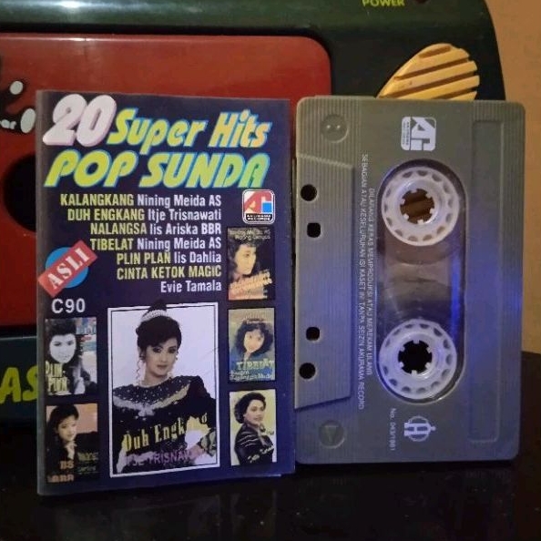 kaset pita 20 super hits pop Sunda