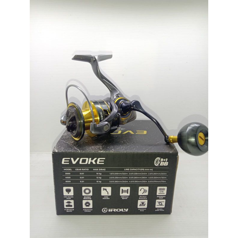 Reel IROLY Evoke 2000/3000/4000/6000