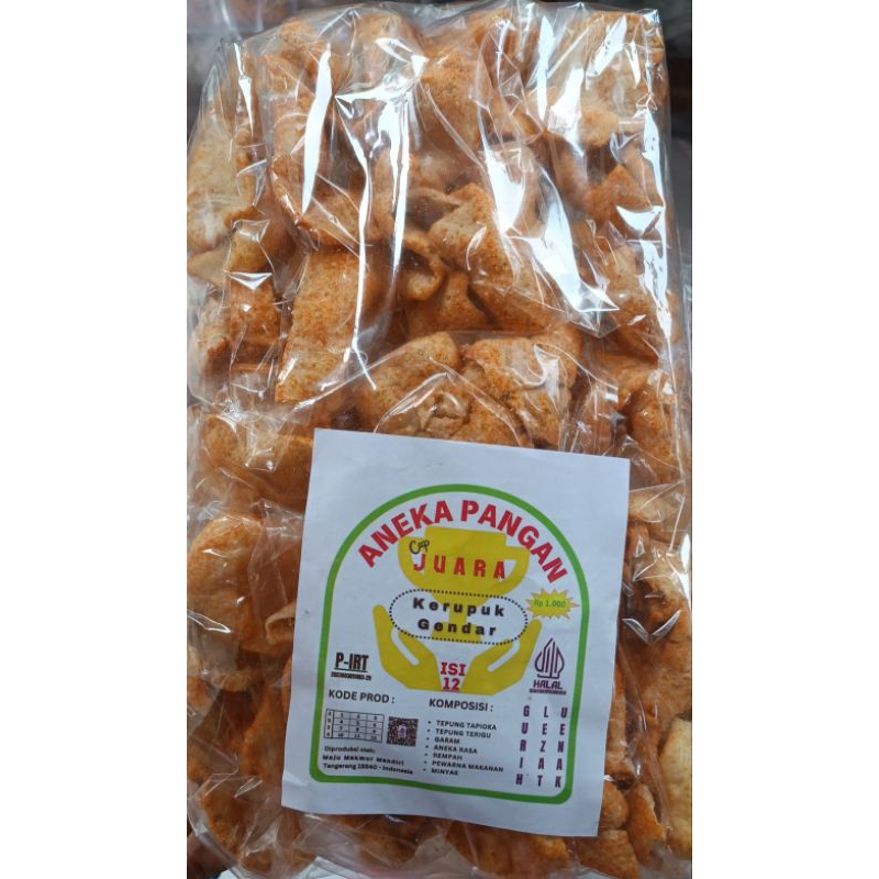 

Aneka kerupuk cap juara
