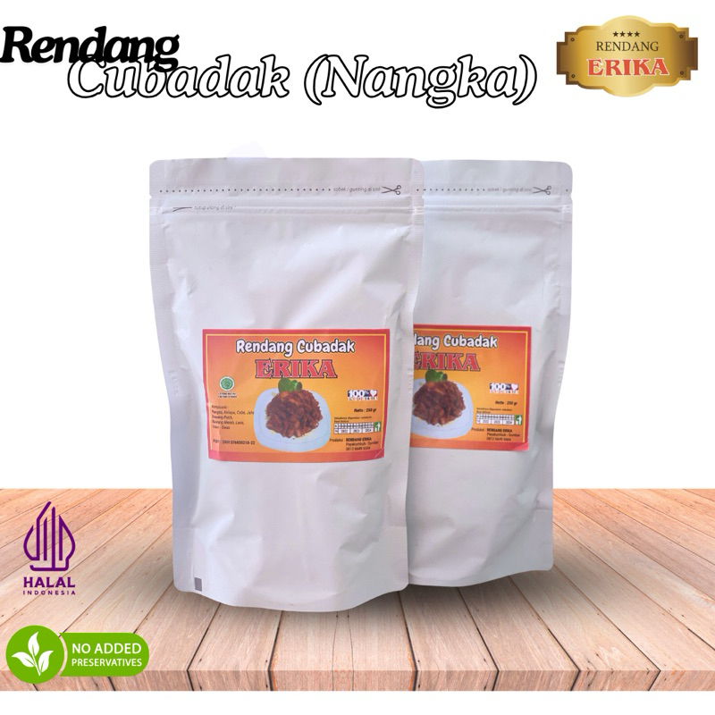 

Rendang Cubadak (Nangka) Erika
