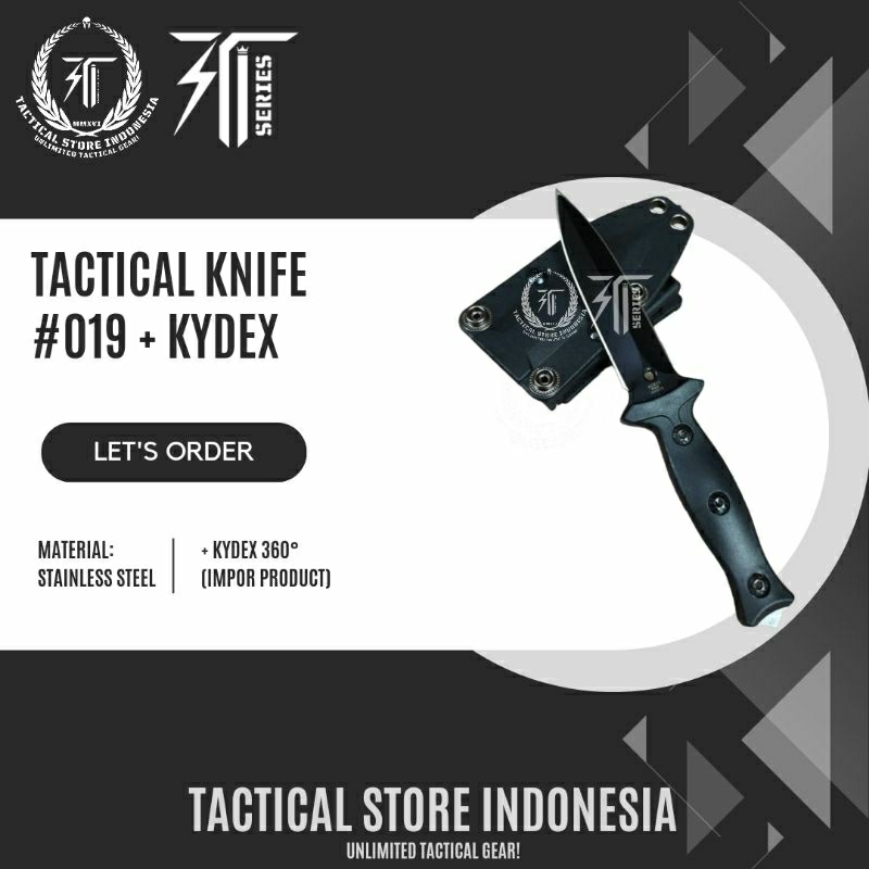 Pisau Tactical Outdoor Survival - Pisau Camping dan Peralatan Survival