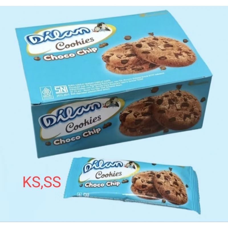 

KS - 1Pack isi 23 Dilan Cookies Choco Chip / Dilan Chocochip