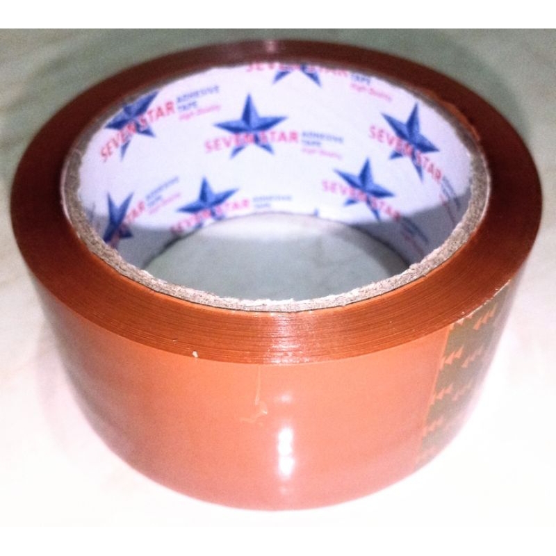 

Lakban Coklat merk Seven Star UK.45mmx72Y REAL