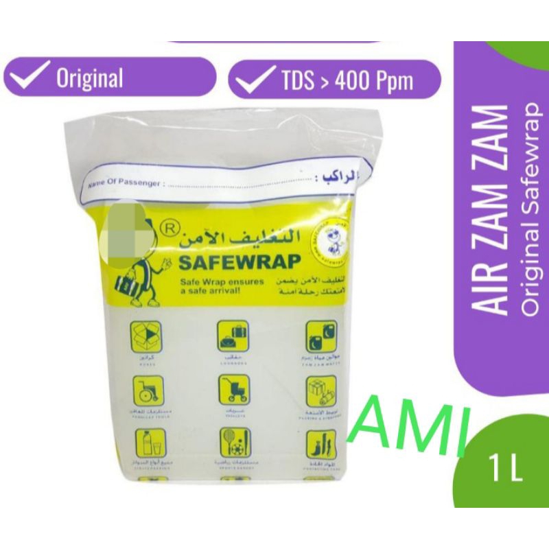 

Air ZAM - ZAm kemasan Safewarp ekonomis 1 liter Original KSA