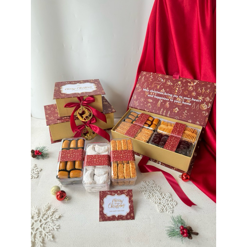 

CHRISTMAS HAMPERS/HAMPERS KUE KERING NATAL - CAROL SET | HARDBOX