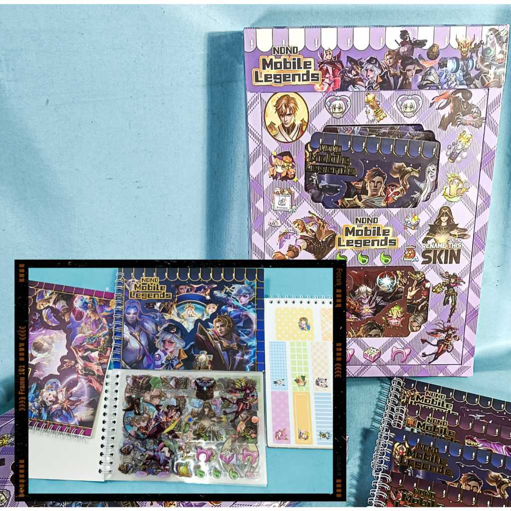 

Stiker / Sticker Binder Momo Nono Mobile Legends Asthetic Sticker Buku Mobile Legends Lucu Sticker Murah