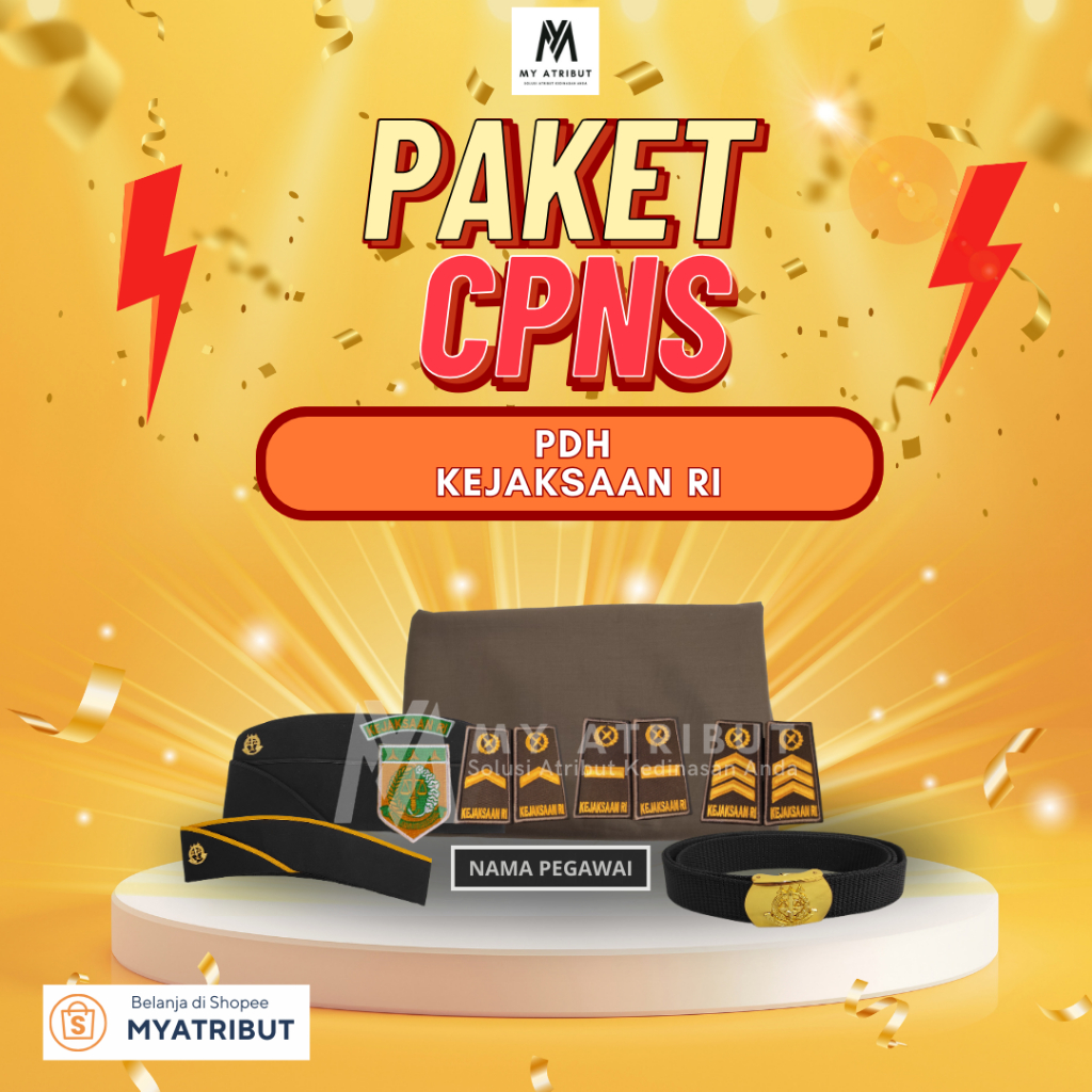 Paket PDH KEJAKSAAN RI gol 3A , 2A , 2C | Paket CPNS kejaksaan RI jaksa
