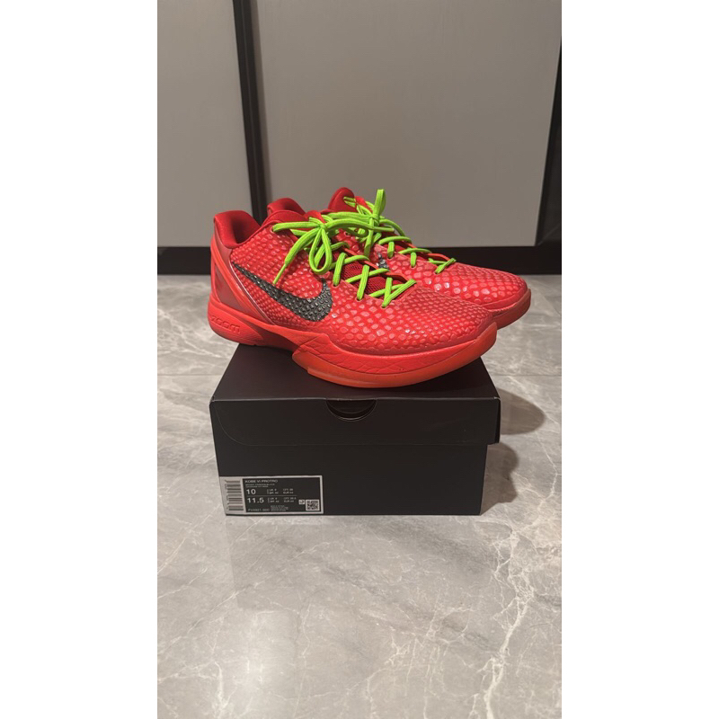 kobe 6 proto reverse grinch