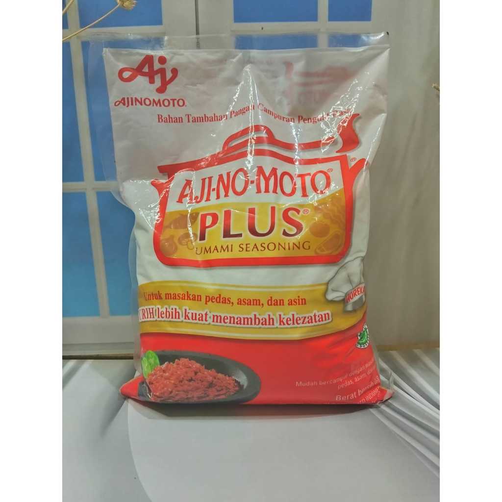 

AJI-NO-MOTO PLUS Penyedap Rasa MSG Lebih Kuat 1Kg TERMURAH DAN TERLARIS