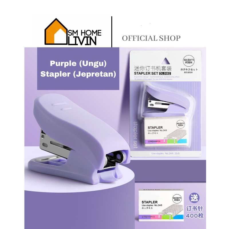 

SM HOME- STAPLER STAPLES STRAPLES JEPRETAN KECIL N LUCU WARNA PASTEL ESTETIK AESTETHIC