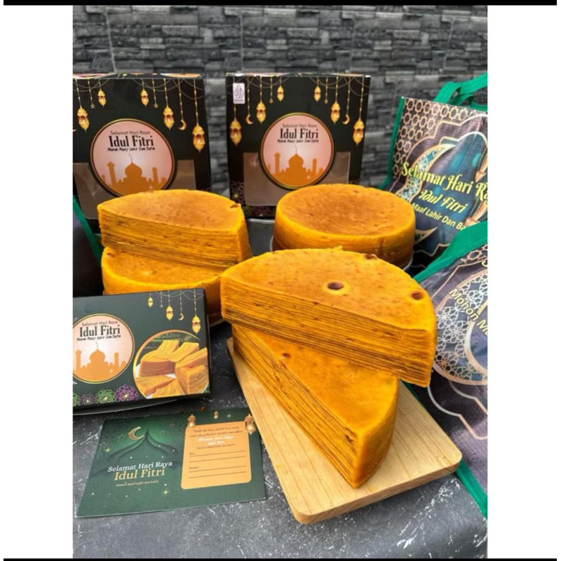 

Lapis premium telur ayam kampung 1/2 loy