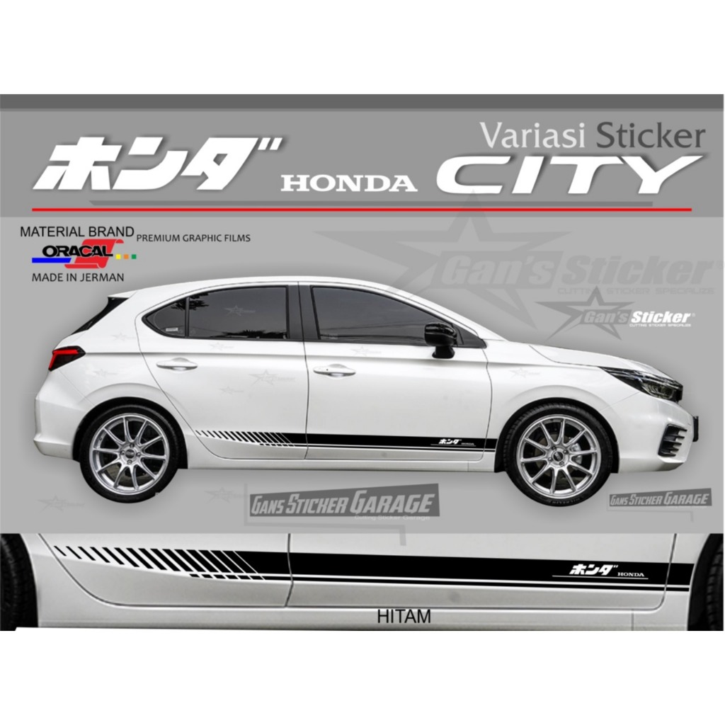 sticker honda city sticker pintu honda city aksesoris honda city