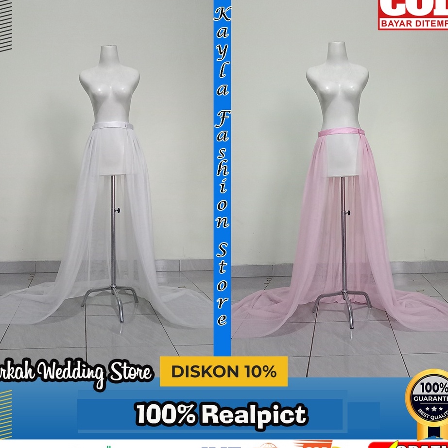 Ekor Gaun pengantin Tile PolosEkor Tile Gaun PengantinEkor Kebaya