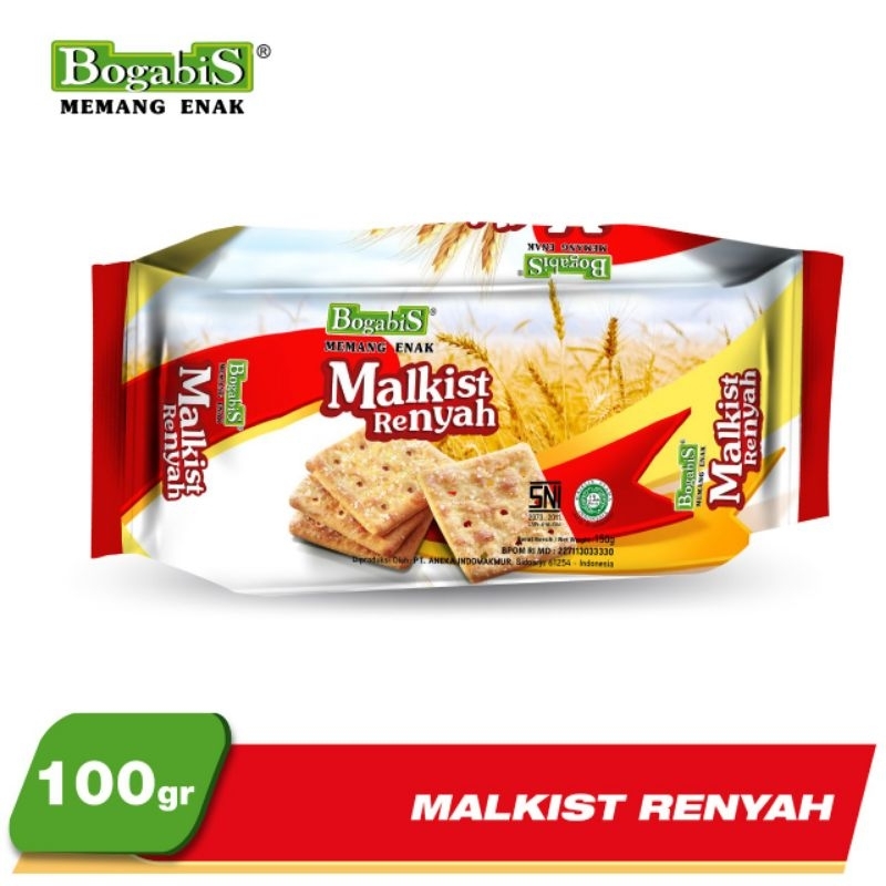 

Bogabis Crackers Malkist Renyah Crispy 100gr