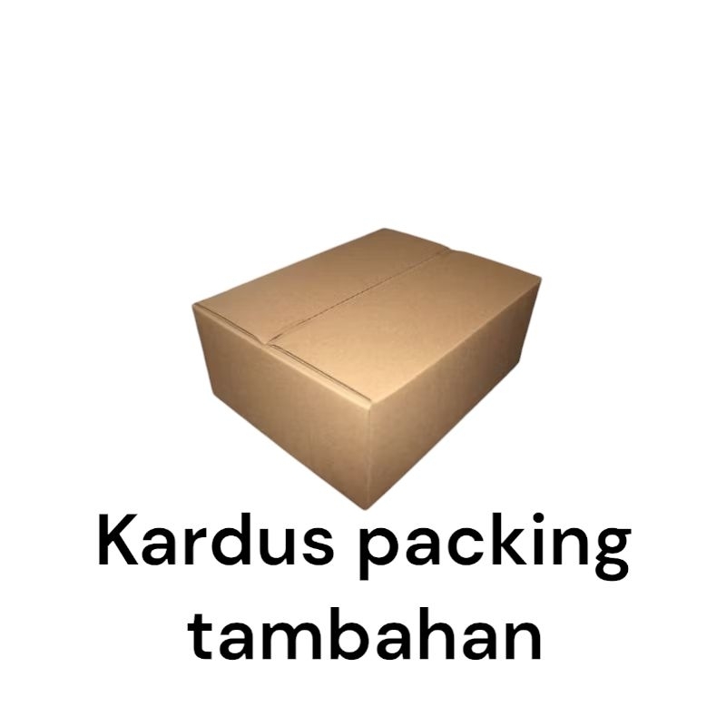 

Kardus extra packing untuk paket lebih aman