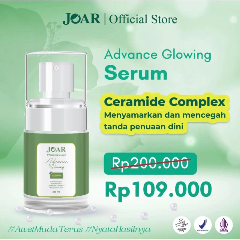 JOAR SKINCARE - Serum Advance Glowing // 20 ml