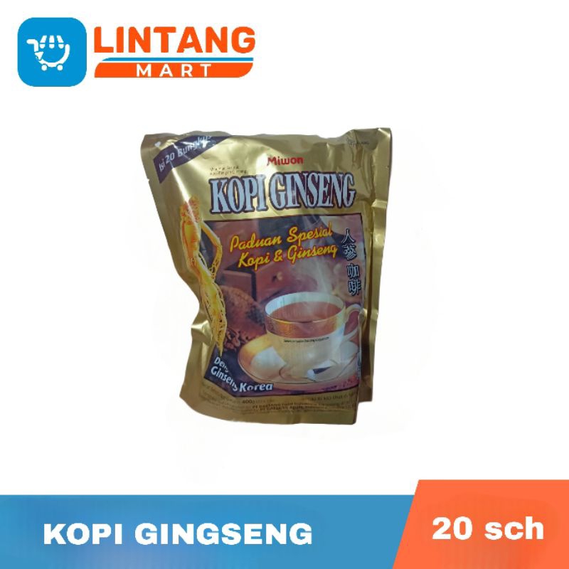 

✨LINTANGMART✨KOPI GINGSENG ISI 20