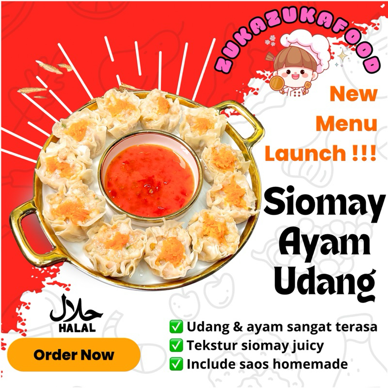 

Dimsum Siomay Ayam Udang PREMIUM Homemade Gembul Full Isian