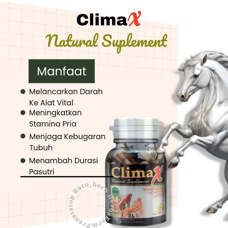 Kapsul Climax Obat Kuat dan Vitalitas Pria Dewasa